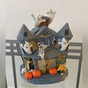 Party Lite Haunted Ghost House Halloween